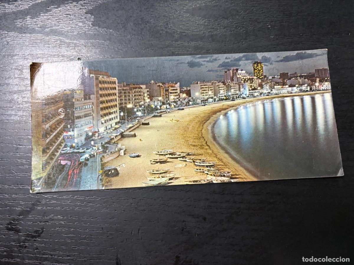 Postales: TARJETA POSTAL. GRAN CANARIA. 6510.- LAS PALMAS DE GRAN CANARIA. PLAYA DE LAS CANTERAS, DE NOCHE