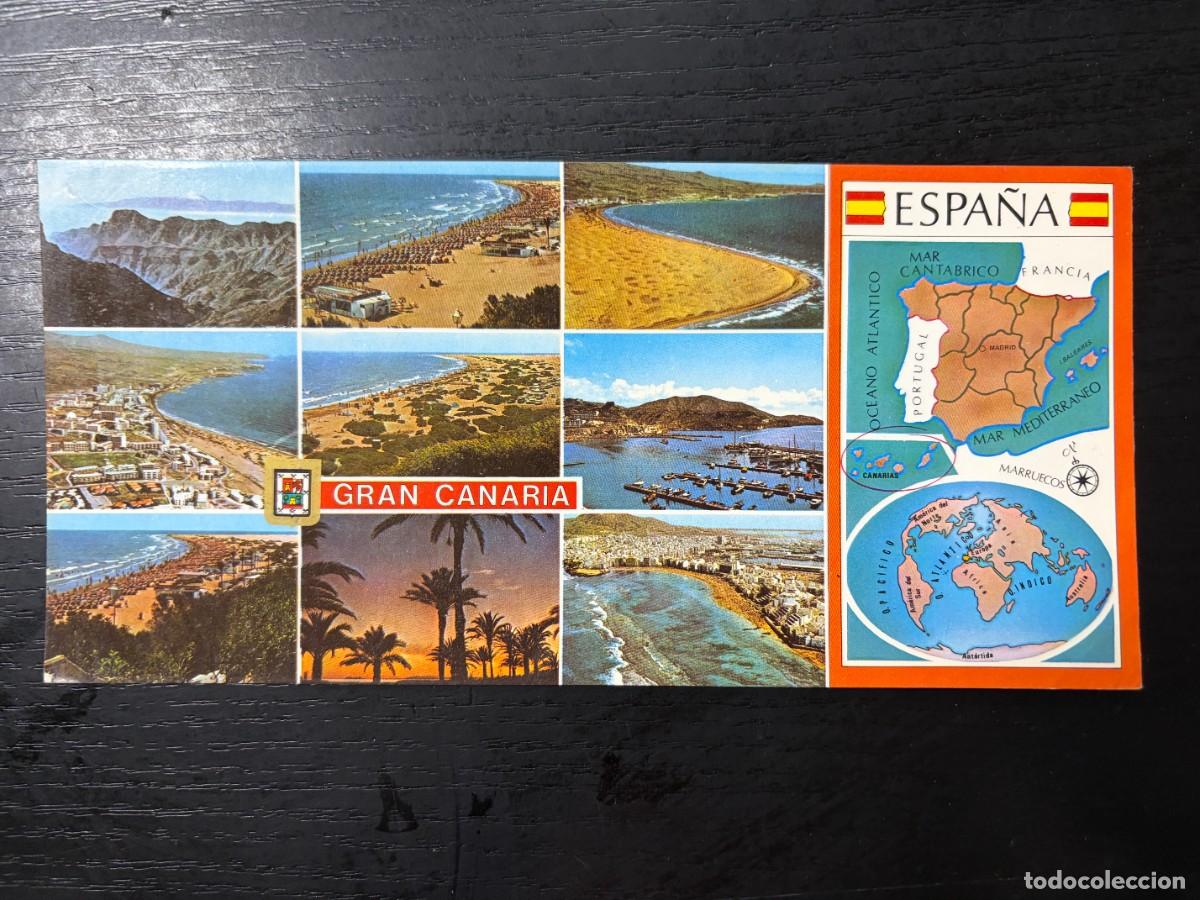 Postales: TARJETA POSTAL. CANARIAS. N&ordm; 1.- GRAN CANARIA. DIVERSOS ASPECTOS.