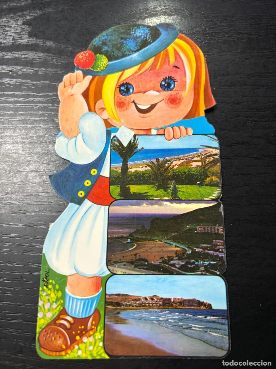 Postales: TARJETA POSTAL. CANARIAS. N&ordm; 2.- SOUVENIR DE GRAN CANARIA. BRITO