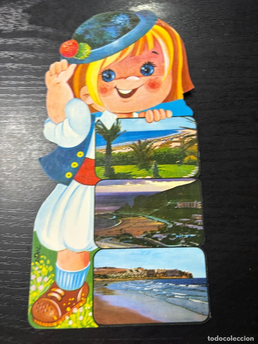 Postales: TARJETA POSTAL. CANARIAS. N&ordm; 2.- SOUVENIR DE GRAN CANARIA. BRITO