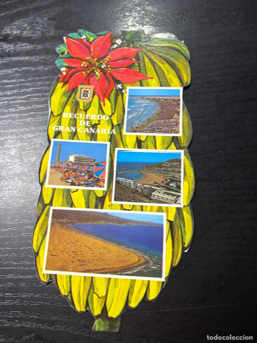 Postales: TARJETA POSTAL. RECUERDO DE GRAN CANARIA. P-1. ESCUDO DE ORO