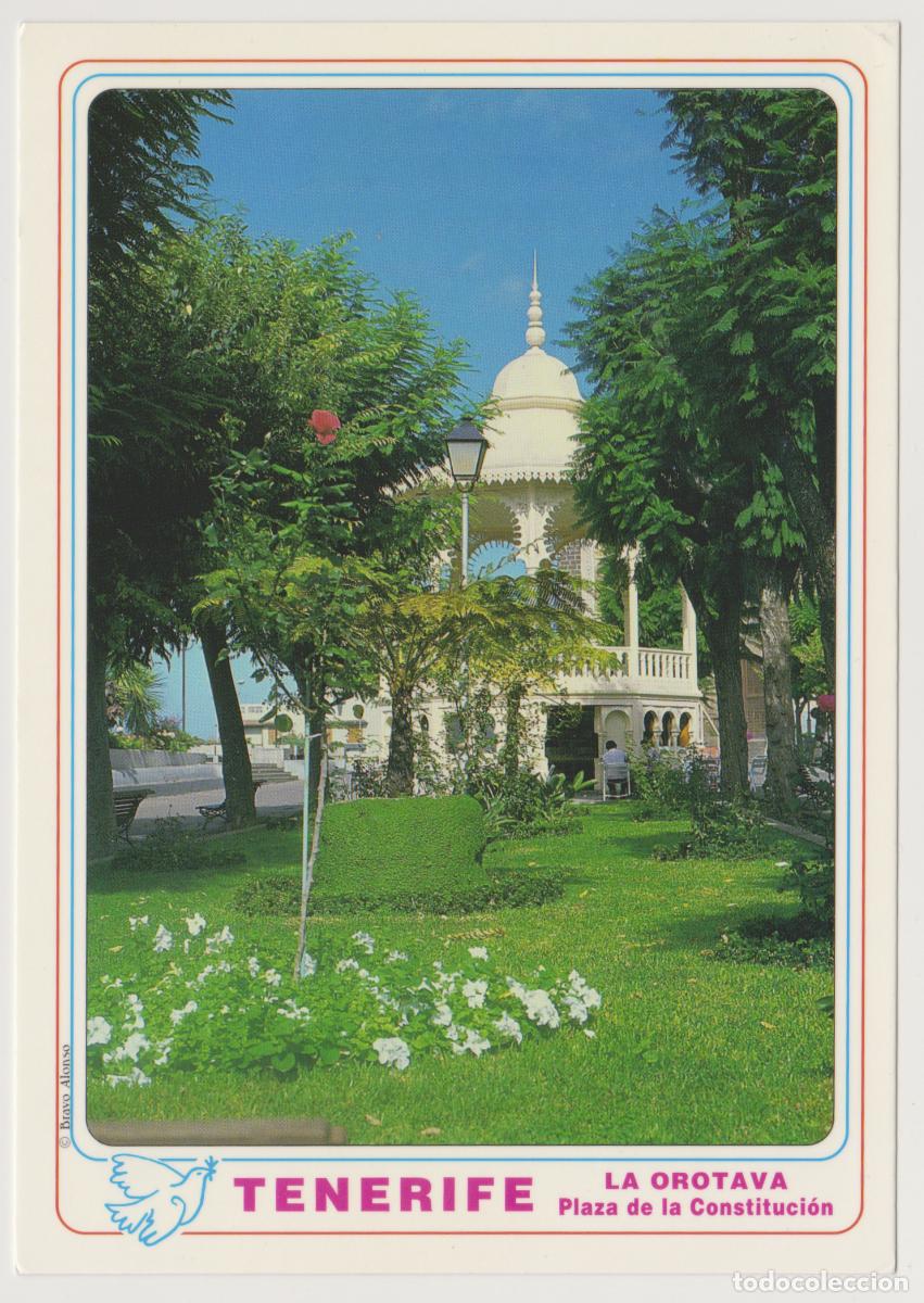 Postales: TARJETA POSTAL - TENERIFE - LA OROTAVA - PLAZA DE LA CONSTITUCION - BRAVO ALONSO