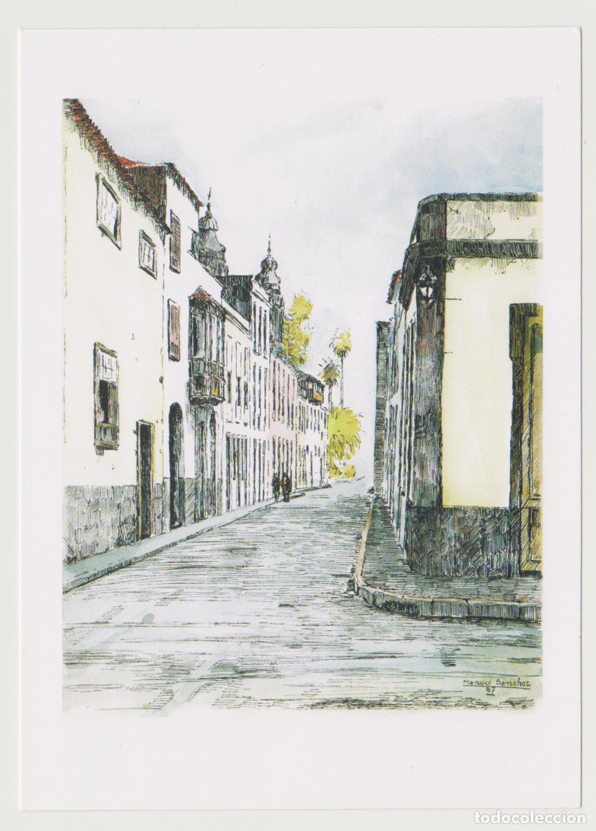 Postales: TARJETA POSTAL - TENERIFE - SAN CRISTOBAL DE LA LAGUNA - MANOLO SANCHEZ
