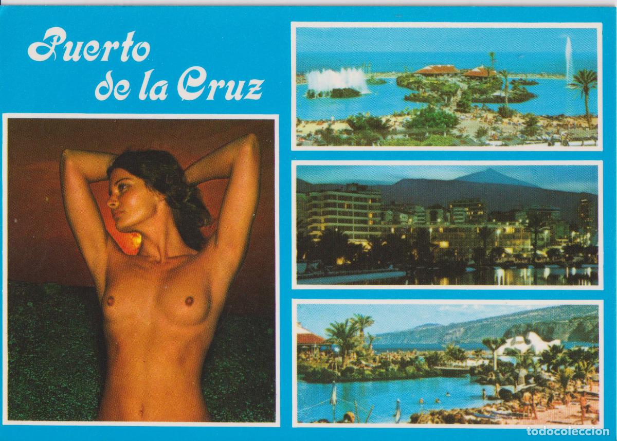 Postales: TENERIFE, PUERTO DE LA CRUZ, DIVERSOS ASPECTOS DE LA CIUDAD - COLECCION PERLA 6407 - S/C