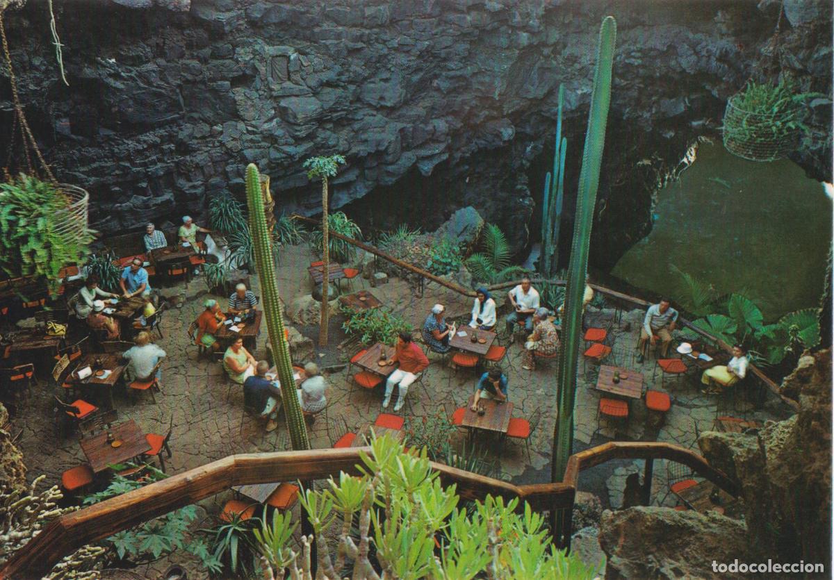 Postales: LANZAROTE, LA ISLA DE LOS VOLCANES, LOS JAMEOS DEL AGUA - COLECCI&Oacute;N LAS AFORTUNADAS 2041 - S/C.