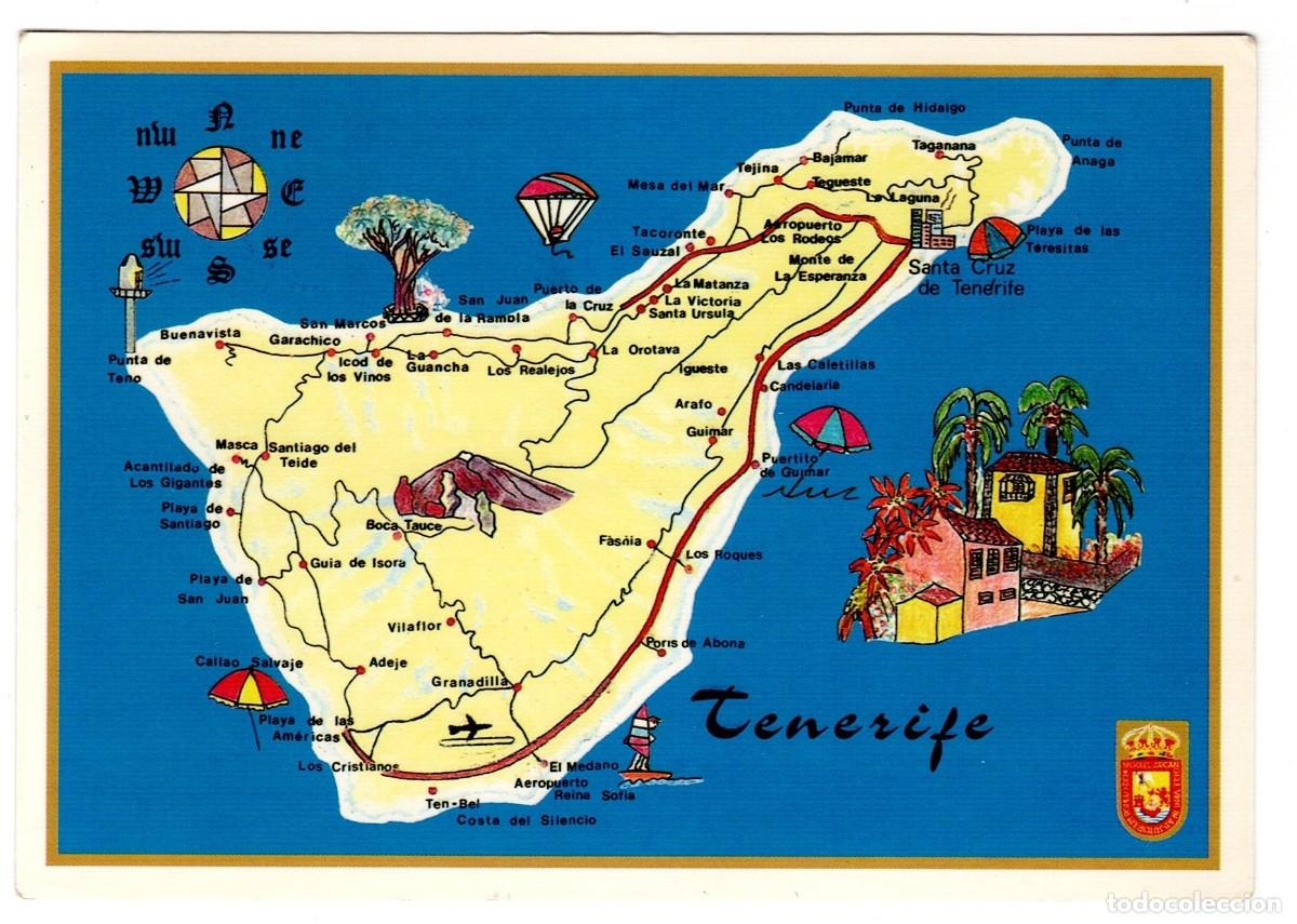 Postales: POSTAL DE TENERIFE (CIRCULADA)