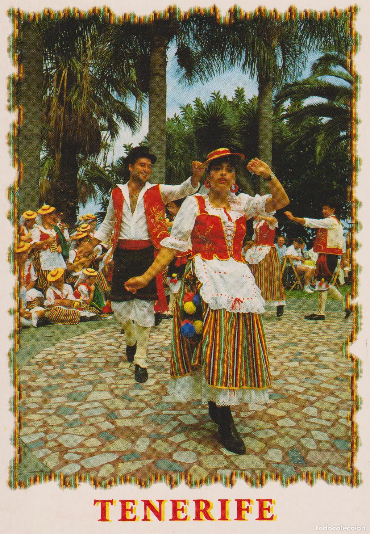 Postales: CANARIAS, TENERIFE, BAILES T&Iacute;PICOS DE LA ISLA - JOHN HINDE 441 - S/C
