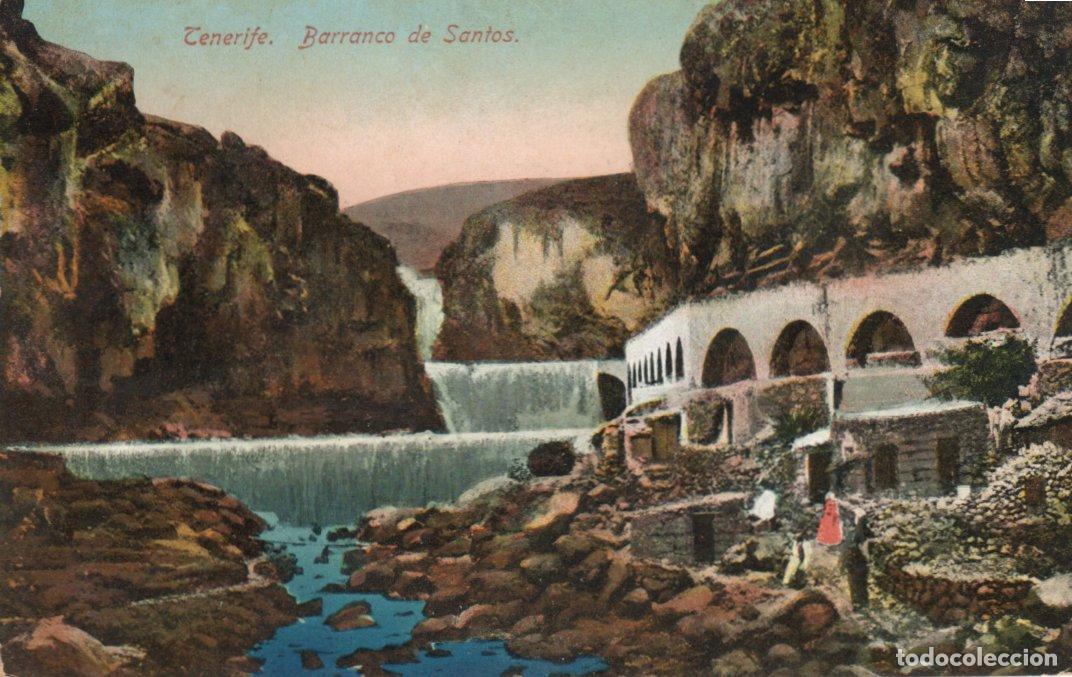Cartes Postales: BONITA POSTAL - TENERIFE - BARRANCO DE SANTOS - NOBREGA&acute;S ENGLISH BAZAR