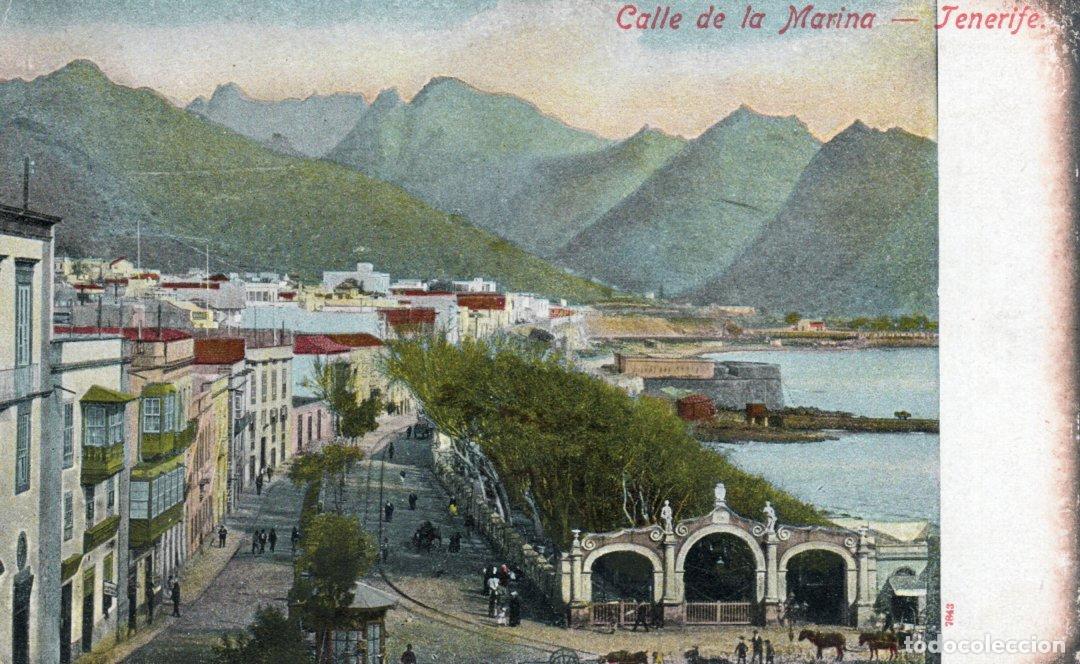 Postales: BONITA POSTAL - TENERIFE - CALLE DE LA MARINA