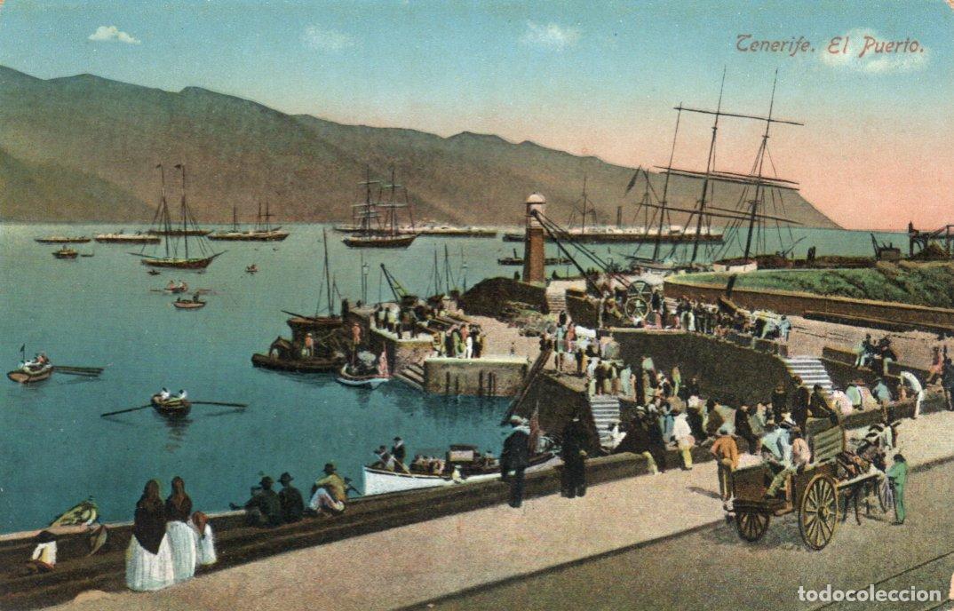 Postales: BONITA POSTAL - TENERIFE - EL PUERTO - NOBREGA&acute;S ENGLISH BAZAR