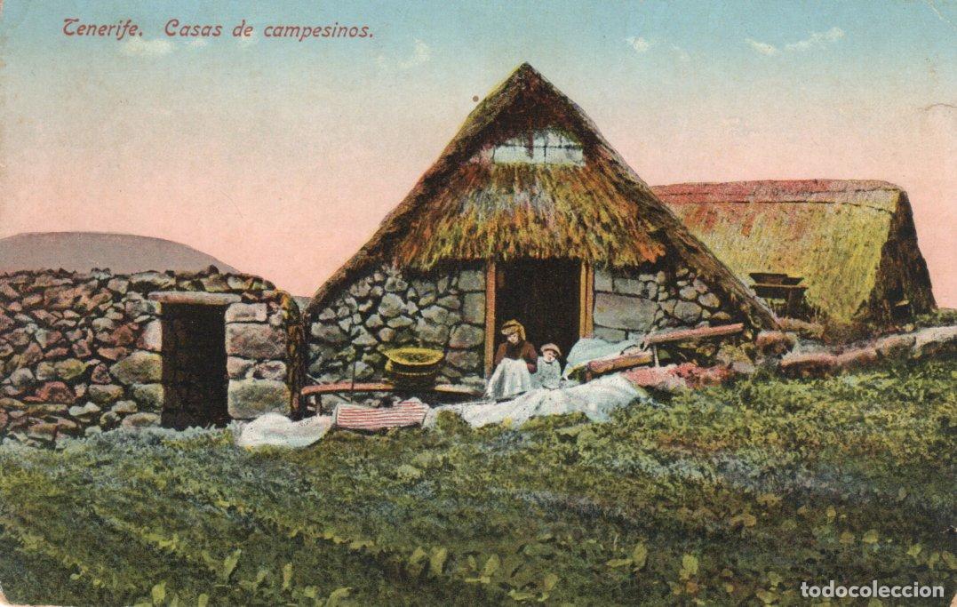 Postkarten: BONITA POSTAL - TENERIFE - CASAS DE CAMPESINOS - NOBREGA' S ENGLISH BAZAR
