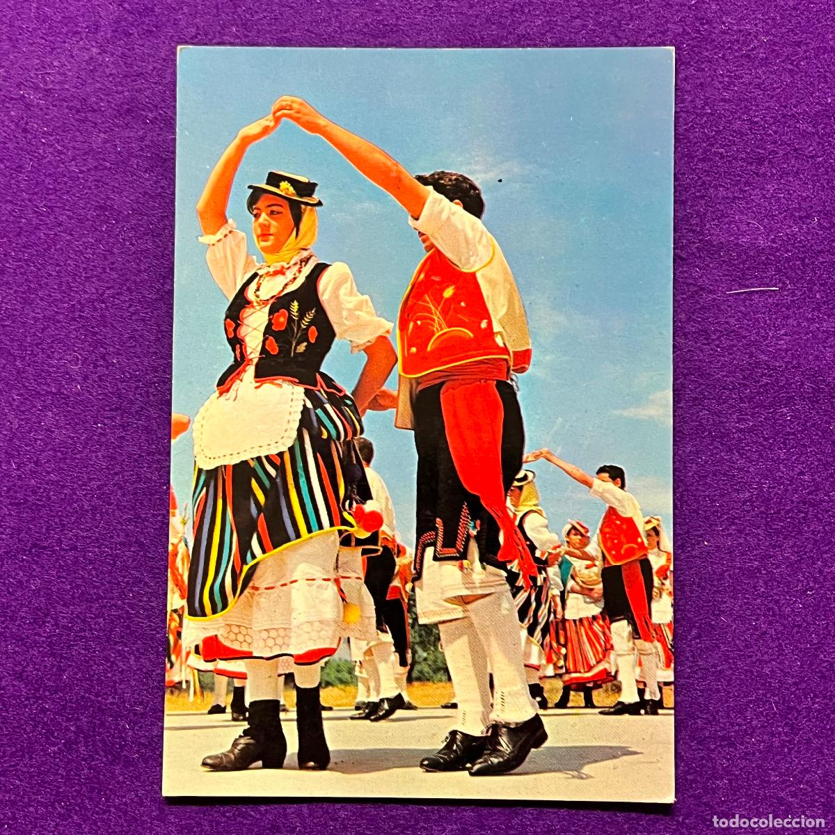 Postales: POSTAL DE CANCIONES Y DANZAS DE ESPA&Ntilde;A DE LA SECCION FEMENINA. TENERIFE (CANARIAS). MALAGUE&Ntilde;A.