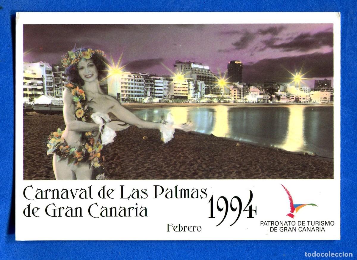 Postales: POSTAL ESCRITA PERO NO CIRCULADA CARNAVAL DE LAS PALMAS 1994 EDITA TURISMO