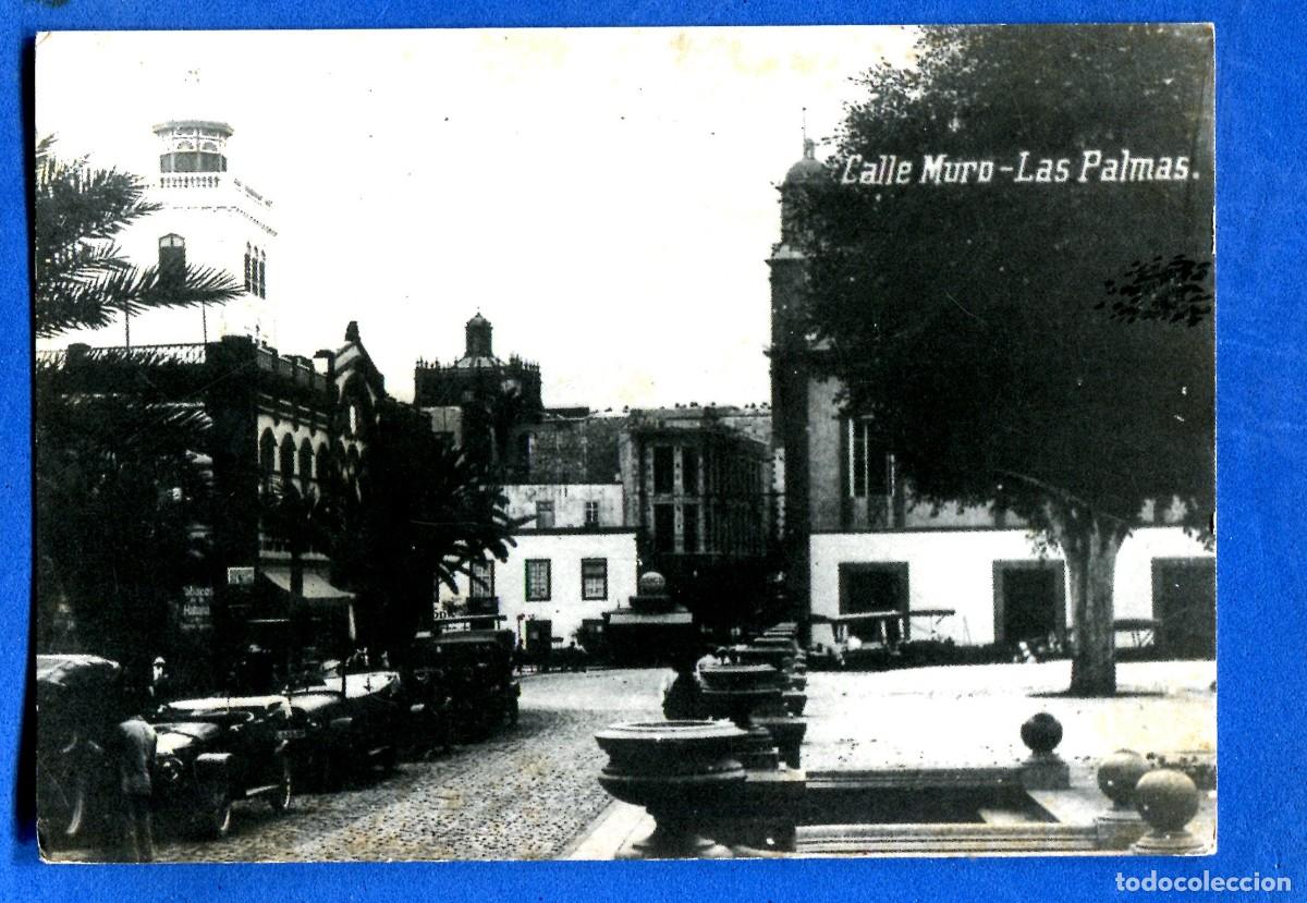 Postales: POSTAL SIN CIRCULAR LAS PALMAS DE GRAN CANARIA CALLE MURO 44 EDITA HERSAN