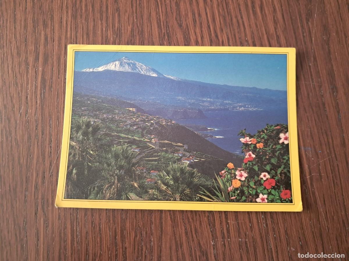 Postales: postal de Espa&ntilde;a, Valle de la Orotava y el Teide, Tenerife n&ordm; 40, a&ntilde;o 1986.