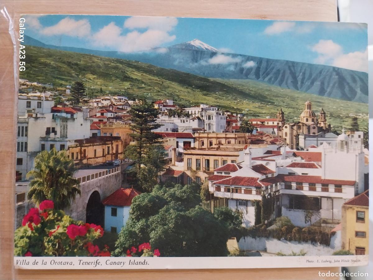 Postales: VILLA OROTAVA TENERIFE ED FOTO LUDWIG 2CT24 CIRCULADA A&Ntilde;O 1977