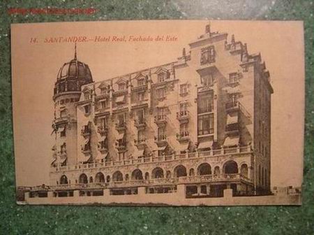 Postales: SANTANDER HOTEL REAL, FACHADA DEL ESTE - Foto 1