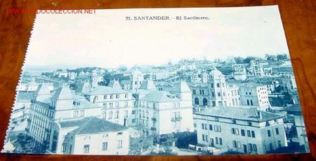 Postales: ANTIGUA POSTAL  DE SANTANDER - EL SARDINERO - Foto 1