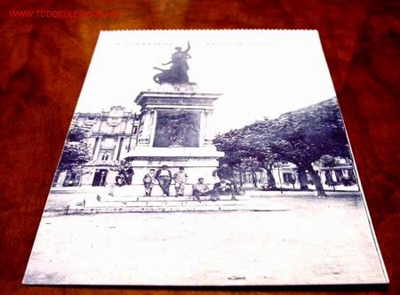 Postales: ANTIGUA POSTAL DE SANTANDER - ESTATUA DE VELARDE - Foto 1