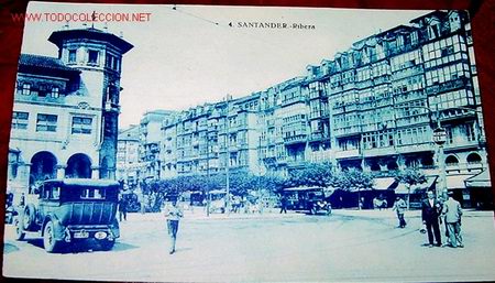 Postales: ANTIGUA POSTAL DE SANTANDER - RIBERA - Foto 1