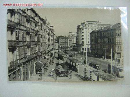 Postales: SANTANDER Acera de Jesus de Monasterio - Foto 1