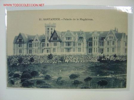 Postales: SANTANDER Palacio de la Magdalena - Foto 1