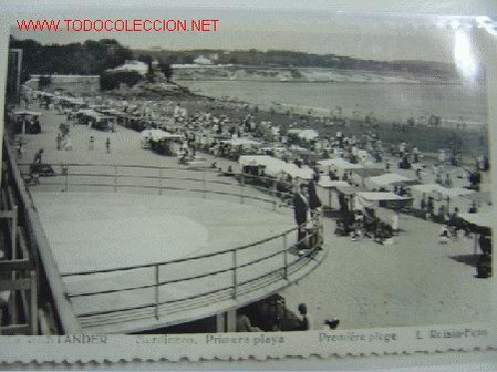 Postales: SANTANDER Sardinero. 1&ordf; Playa - Foto 1