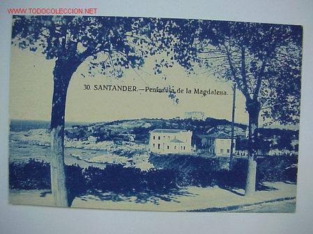 Postales: SANTANDER Peninsula de la Magdalena - Foto 1