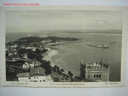Postales: SANTANDER Peninsula y Magdalena - Foto 1