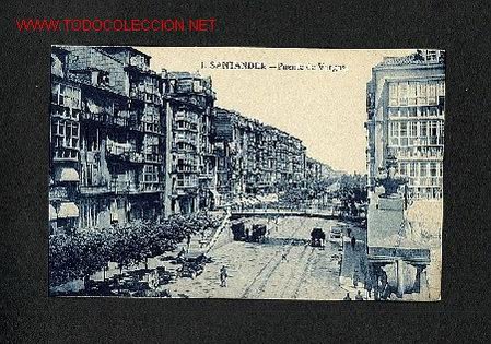Postales: Postal de SANTANDER: Puente de Vargas - Foto 1