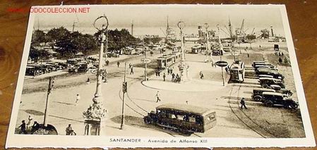 Postales: ANTIGUA POSTAL DE SANTANDER - EDITOR M. ARRIBAS - Foto 1