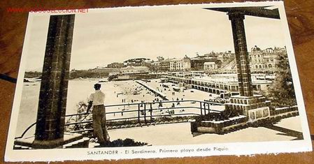Postales: ANTIGUA POSTAL DE SANTANDER - EDITOR M. ARRIBAS - Foto 1