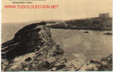 Postales: Santander : Sardinero. Pe&ntilde;as - Foto 1