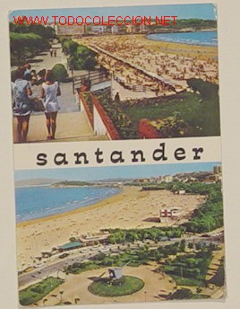 Postales: 32-SANTANDER.Circulada. - Foto 1