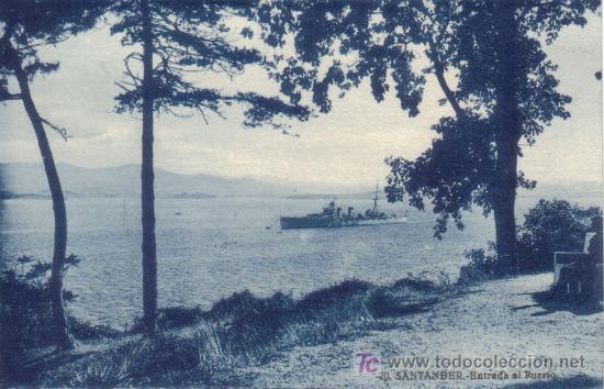 Postales: SANTANDER - ENTRADA AL PUERTO. N&ordm; 20.- - Foto 1
