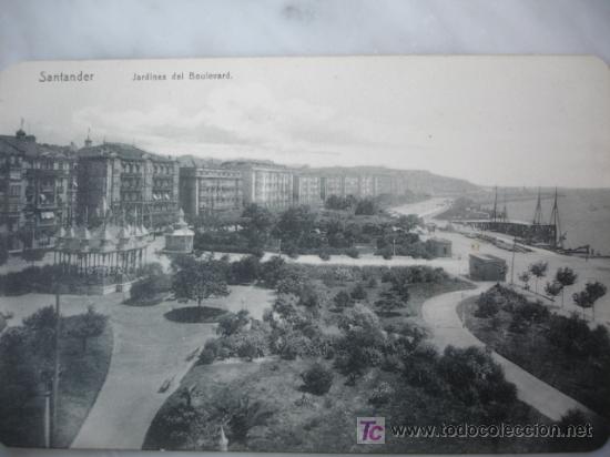 Postales: SANTANDER,JARDINES DEL BOULEVARD - Foto 1