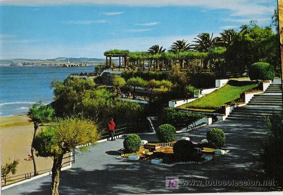 Postales: SANTANDER      JARDINES DE PIQUIO - Foto 1