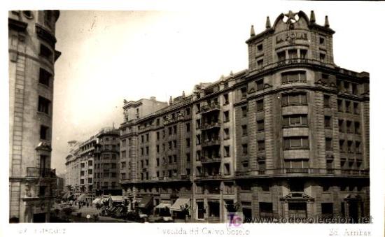 Postales: SANTANDER : Avenida de Calvo Sotelo - Foto 1