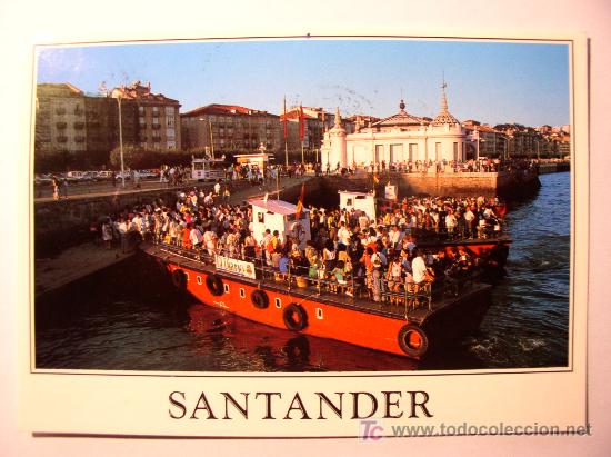 Postales: Santander. Embarcadero. - Foto 1
