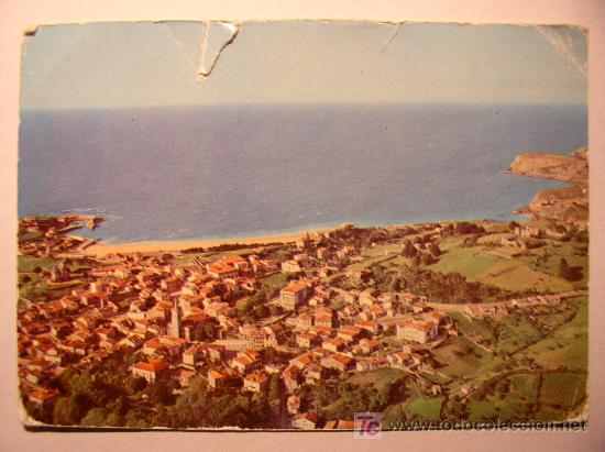 Postales: Comillas (Santander). Vista a&eacute;rea. - Foto 1