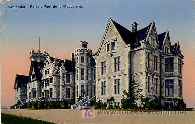Postales: SANTANDER. PALACIO REAL DE LA MAGDALENA - Foto 1