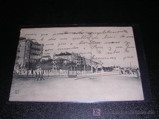 Postales: SANTANDER, CALLE DE CASTELAR - Foto 1