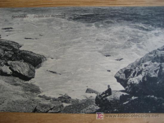 Postales: Santander. Detalles del Sardinero - Foto 1