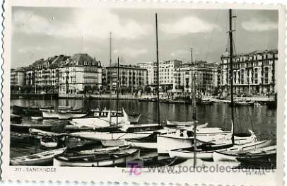Postales: SANTANDER, PUERTO CHICO,          P13274 - Foto 1