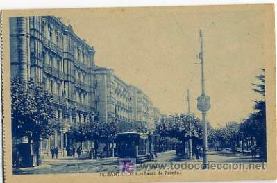 Postales: SANTANDER,  PASEO DE PEREDA,                P14222 - Foto 1