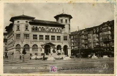 Postales: SANTANDER,  CASA DE CORREOS,                 P14226 - Foto 1