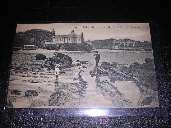 Postales: SANTANDER, EL SARDINERO, LA CONCHA - Foto 1