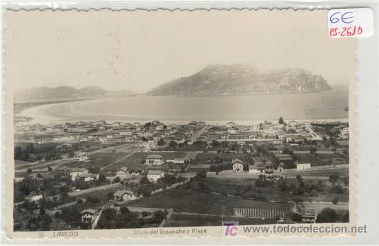 Cartes Postales: (PS-2610)POSTAL DE LAREDO(SANTANDER)-VISTA DEL ENSANCHE Y PLAYA
