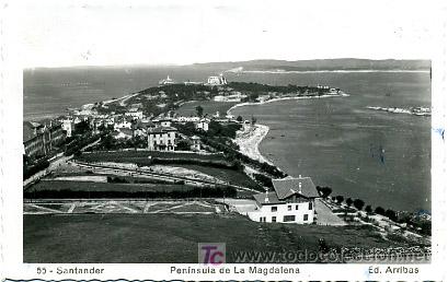 Postales: SANTANDER, PENINSULA DE LA MAGDALENA,                  P16645 - Foto 1