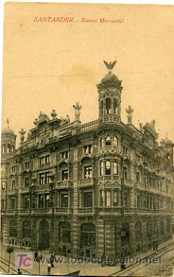 Postales: SANTANDER, BANCO MERCANTIL,              P16909 - Foto 1